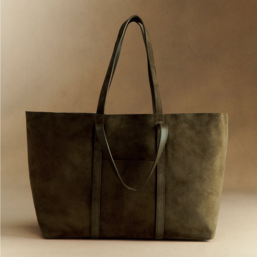 Sézane “Gabin” XL Suede Tote
